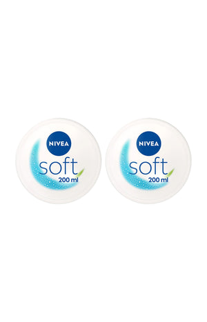 2 crèmes hydratantes - Soft - Édition limitée - Visage & corps - 200 ml
