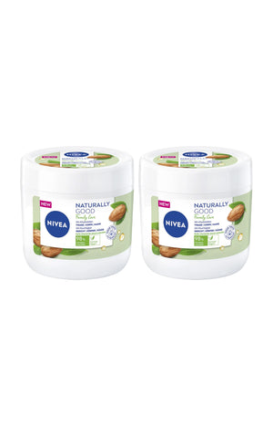 2 crèmes multiusages - Naturally Good - Visage, corps & mains - 450 ml