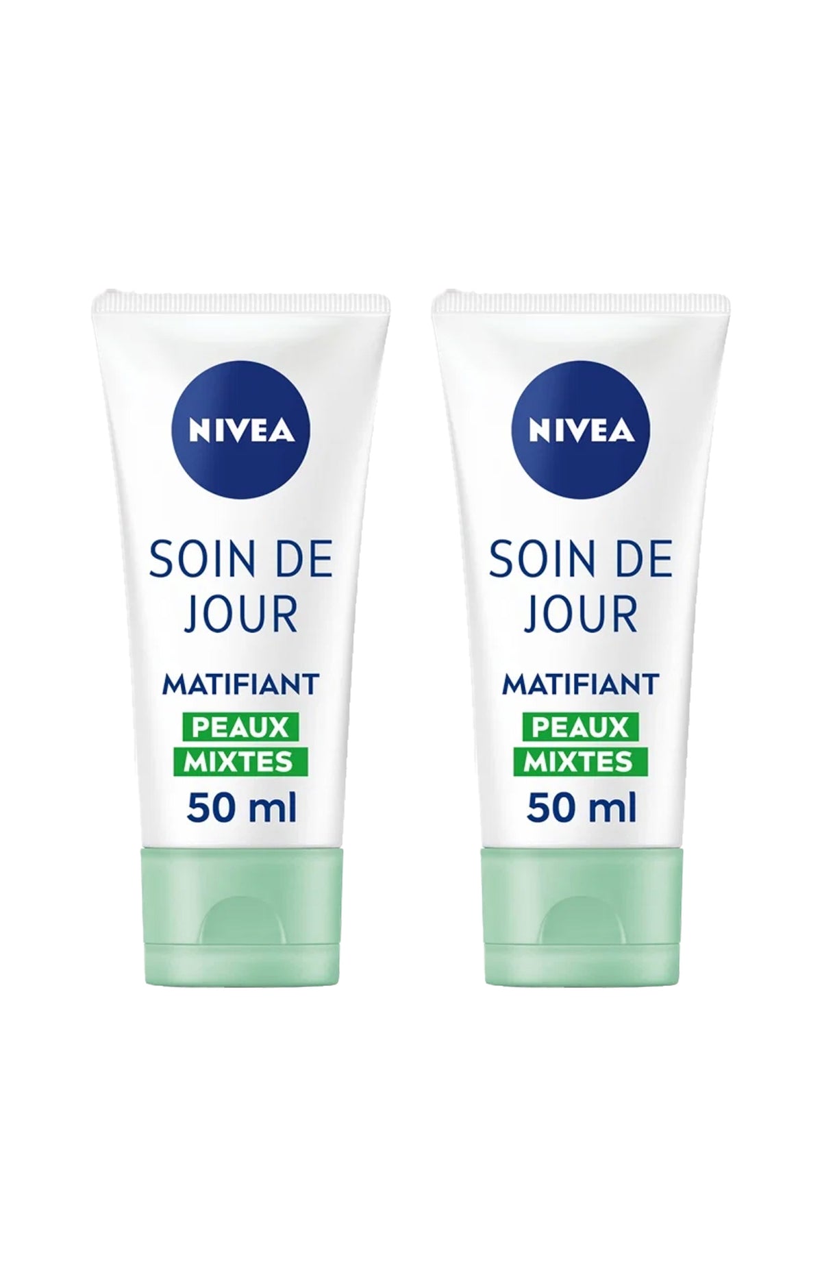 2 crèmes matifiantes & hydratantes 24 h - SPF 15 - Aloe Vera - 30 ml