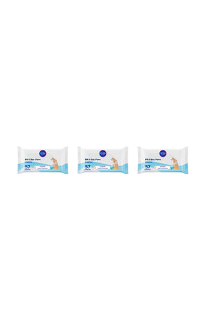 3 lingettes nettoyantes multi-usages - Pure Water - Bébé - 57 unités