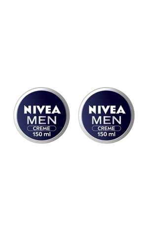 2 crèmes - Visage, corps & mains - Homme - 150 ml