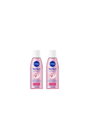 2 lotions toniques - Douceur - Huile d'amande douce - Peaux sèches & sensibles - 200 ml