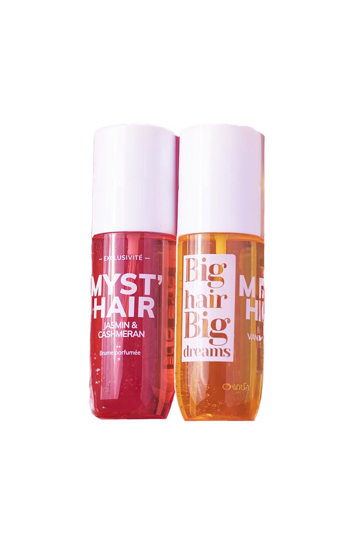 Duo brumes parfumées - Jasmin Cashmere & Caramel Vanille