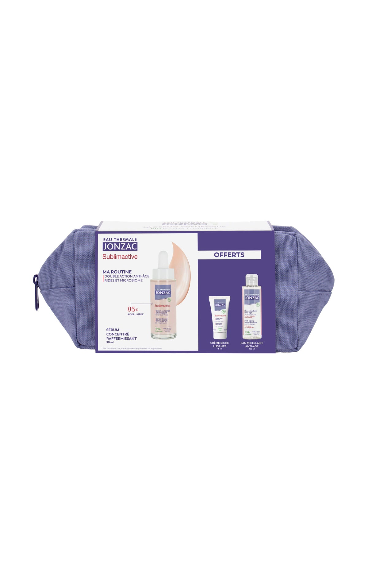 Trousse anti-âge bio - Sublimactive - Peaux matures - Forma voyage - 3 produits