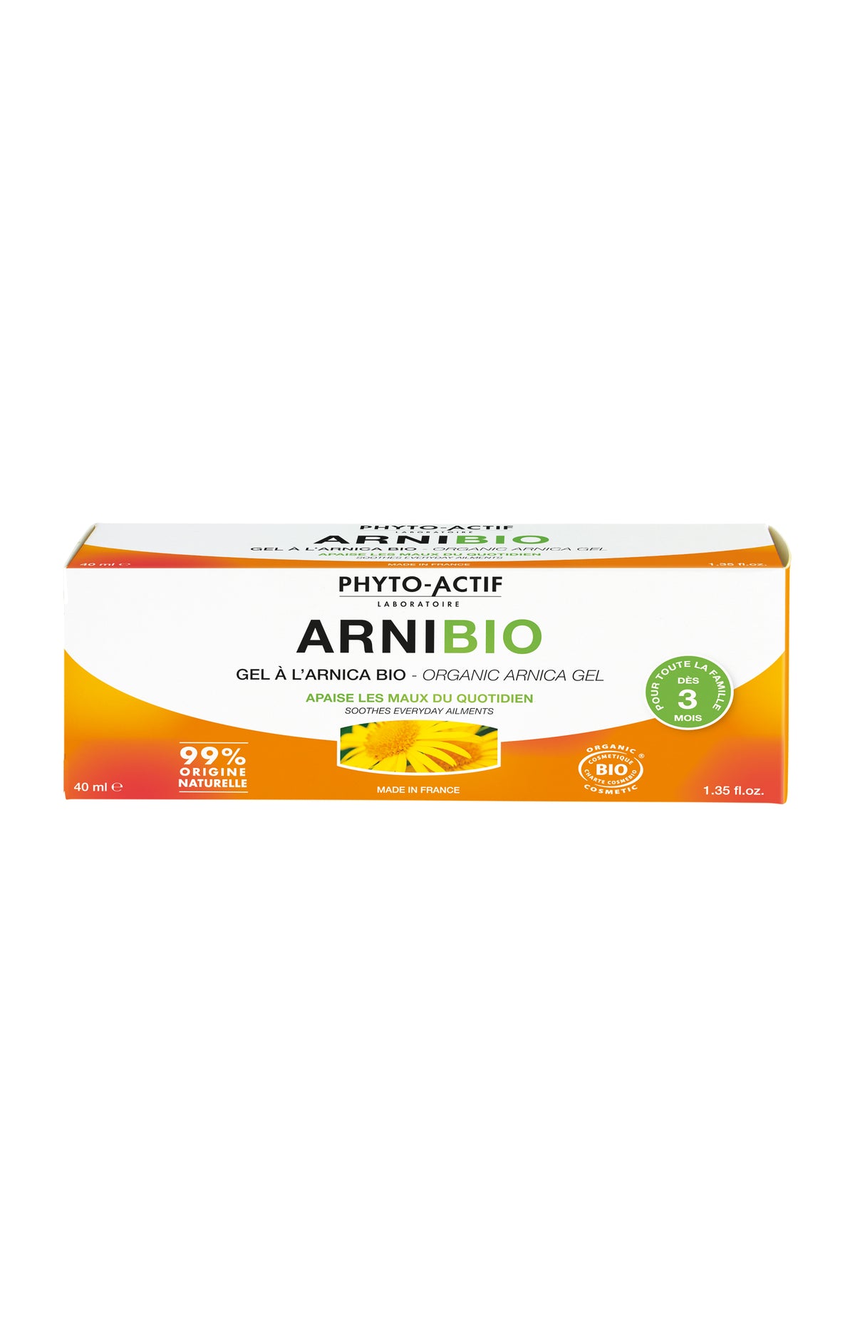 Gel arnica bio - Corps - 40 ml