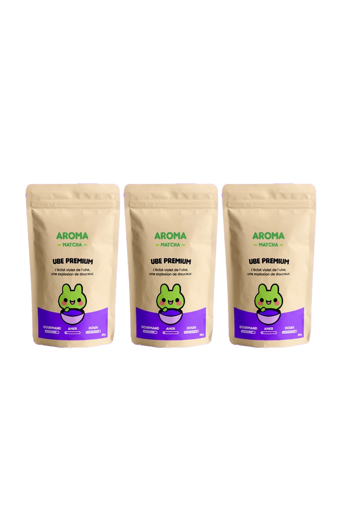 Pack Ube premium - 3 x 100 g