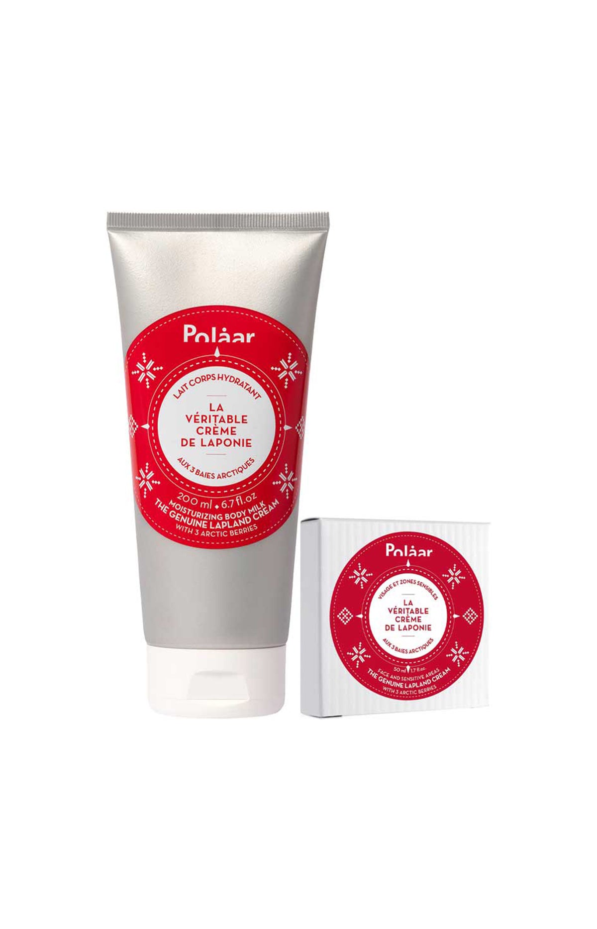 Coffret soin - La véritable crème de Laponie - Visage & corps - 2 produits