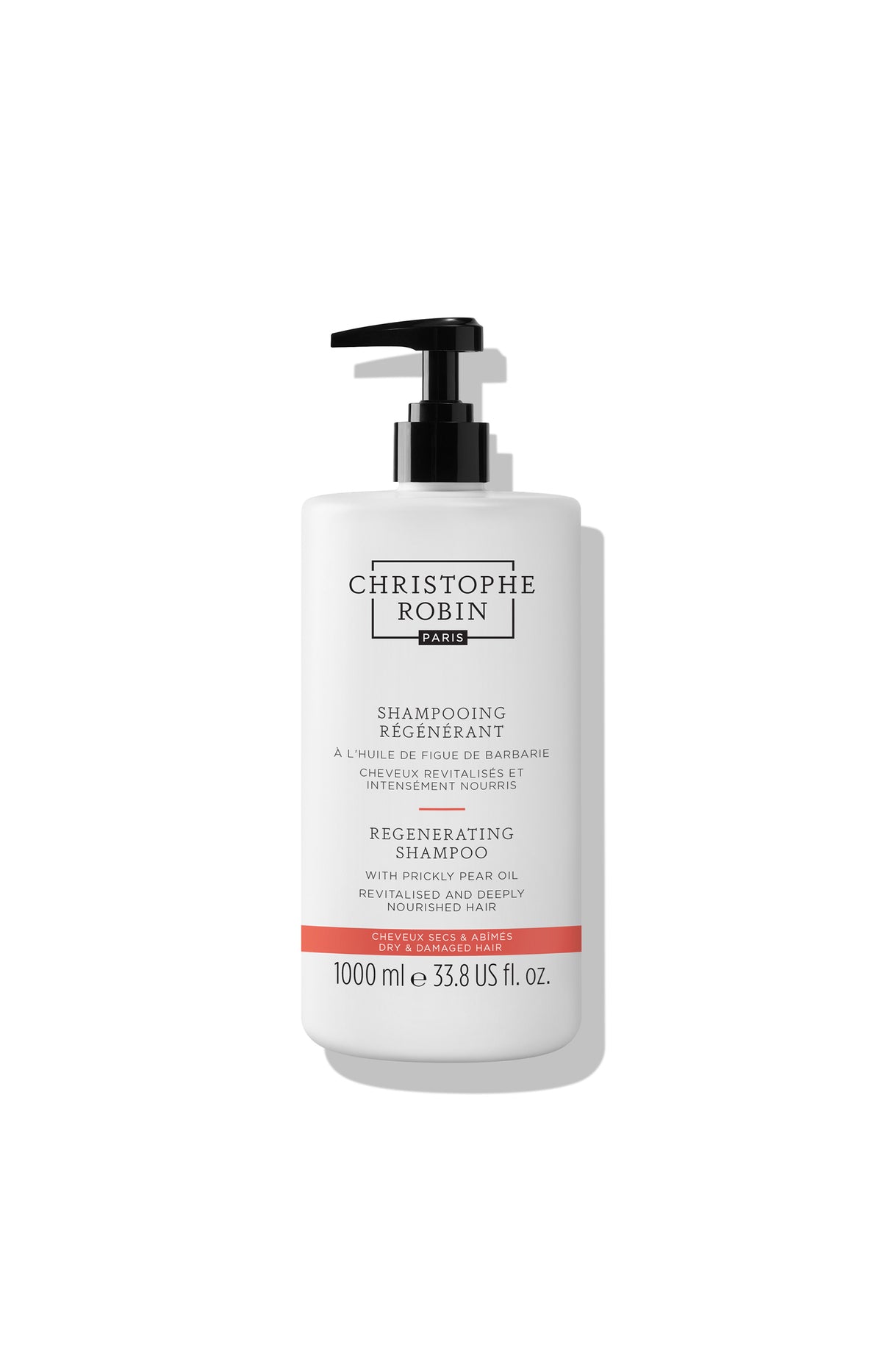 Shampoing nourrissant - Huile de figue de barbarie - Cheveux secs & abîmés - 1 L