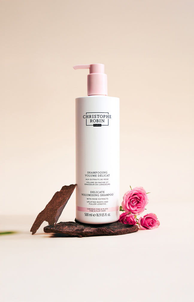 Shampoing volume délicat - Extraits de rose - 500 ml