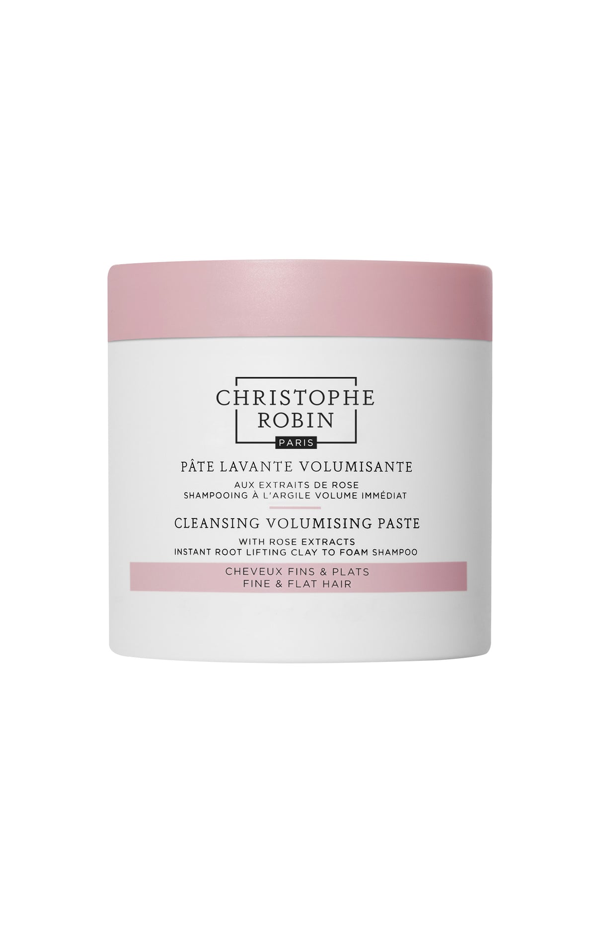 Shampoing volumisant - Pâte lavante - Extraits de rose - 250 ml