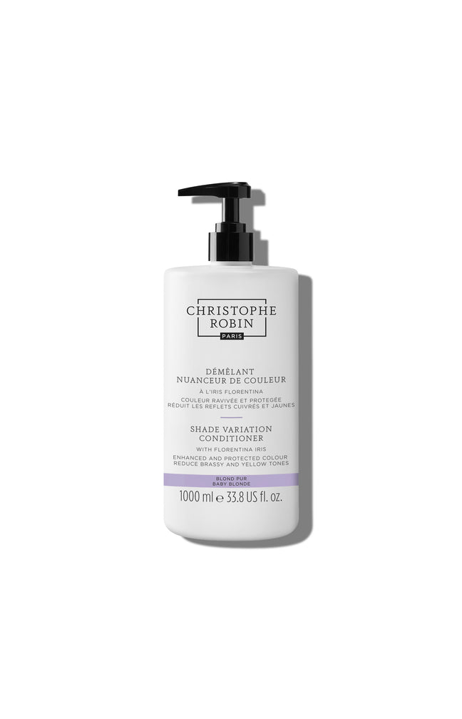 Après-shampoing démêlant nuanceur de couleur - Baby blonde - Cheveux colorés - 1 L