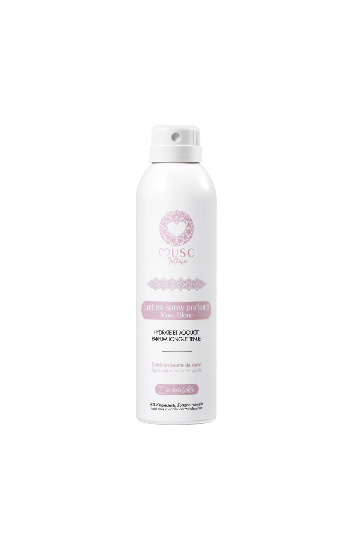 Lait corps en spray - L'Irrésistible - Musc Blanc - 200 ml