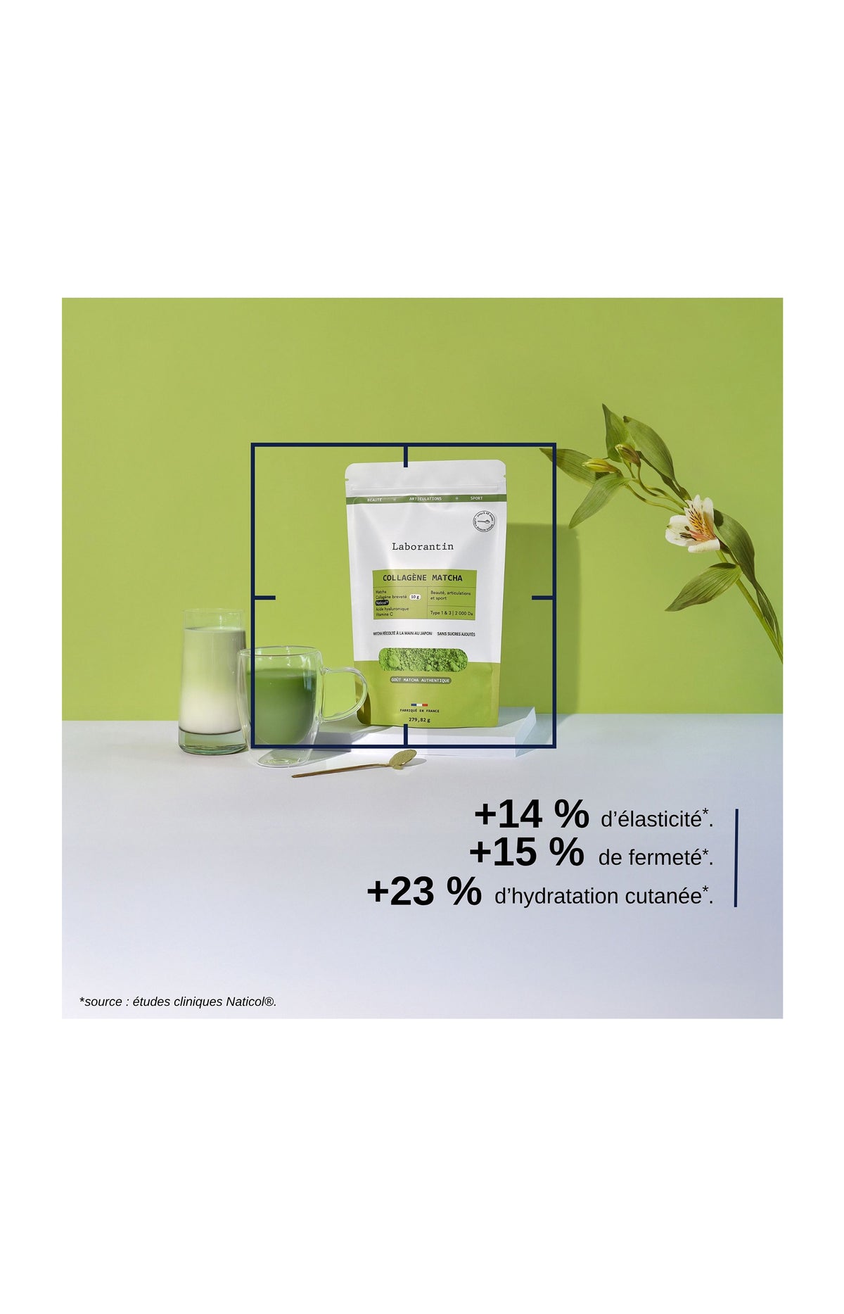 Collagène Matcha en poudre - 279 g