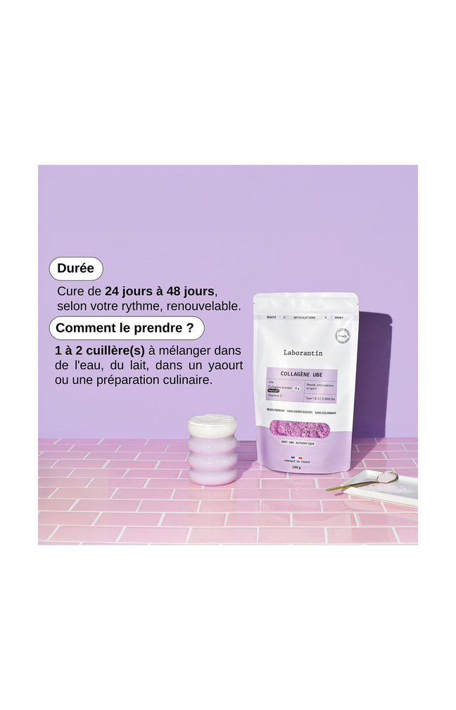 Collagène Ube en poudre - 3 x 288 g