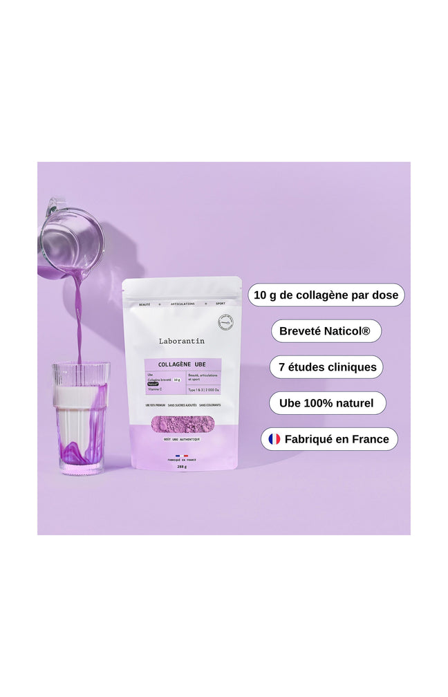 Collagène Ube en poudre - 3 x 288 g