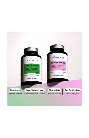 Pack bien être féminin - Probio femina & flore - 2 produits