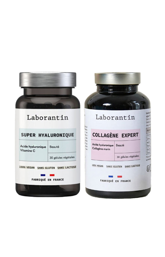 Pack anti âge - Acide hyaluronique & collagène - 2 produits