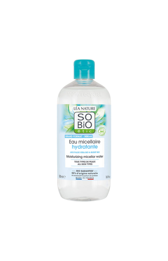 Eau micellaire hydratante bio - Aloe vera - Visage