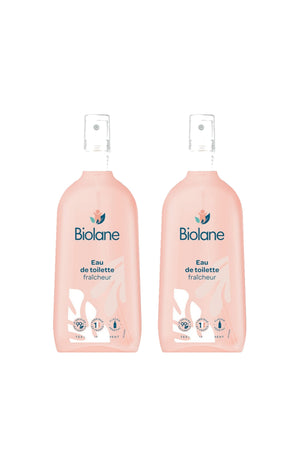 Eau de toilette - Fleuri - Bébé - 2 x 200 ml