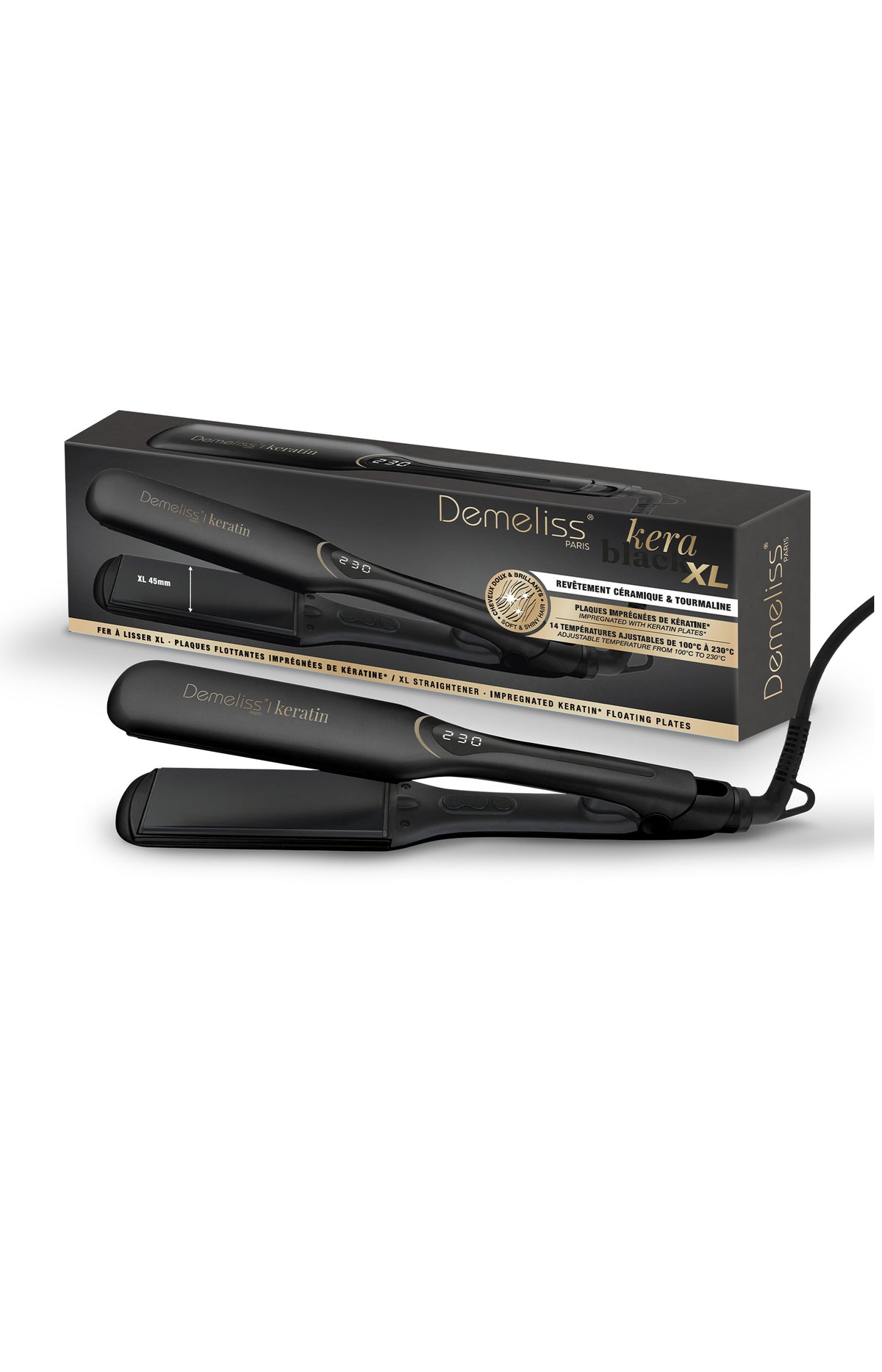 Lisseur Kerablack XL - Noir