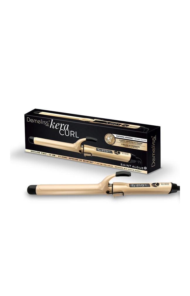 Boucleur cylindre Keracurl - Doré