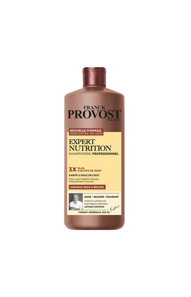 2 shampoings - Karité & Huile de coco - Cheveux secs & rèches - 500 ml