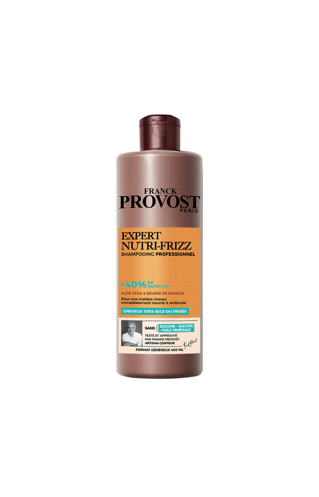 2 shampoings Anti-frizz - Aloe Vera & Beurre de mangue - 400 ml