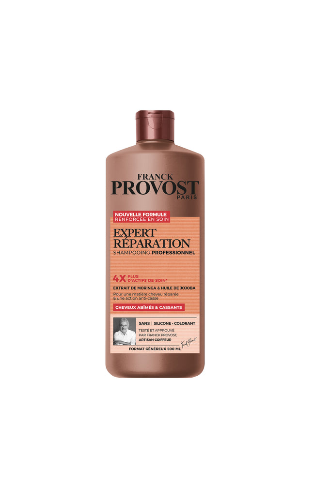 Shampoing réparation - Moringa & Huile de jojoba - Cheveux abîmés & cassants - 2 x 500 ml