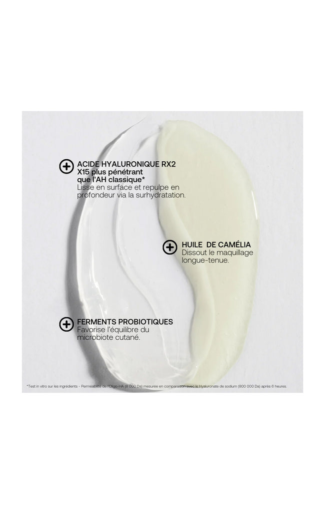 Gel-en-huile démaquillant - Acide hyaluronique - 125 ml