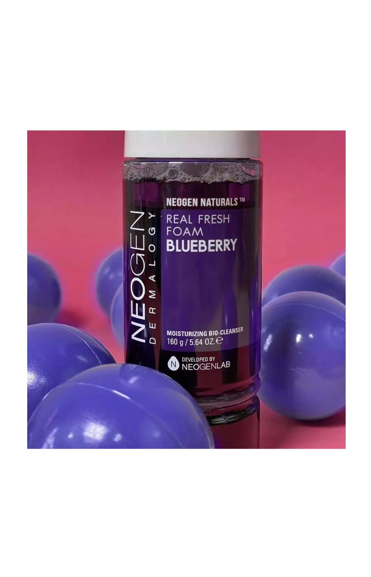 Mousse nettoyante - Myrtille - Visage - 160 g