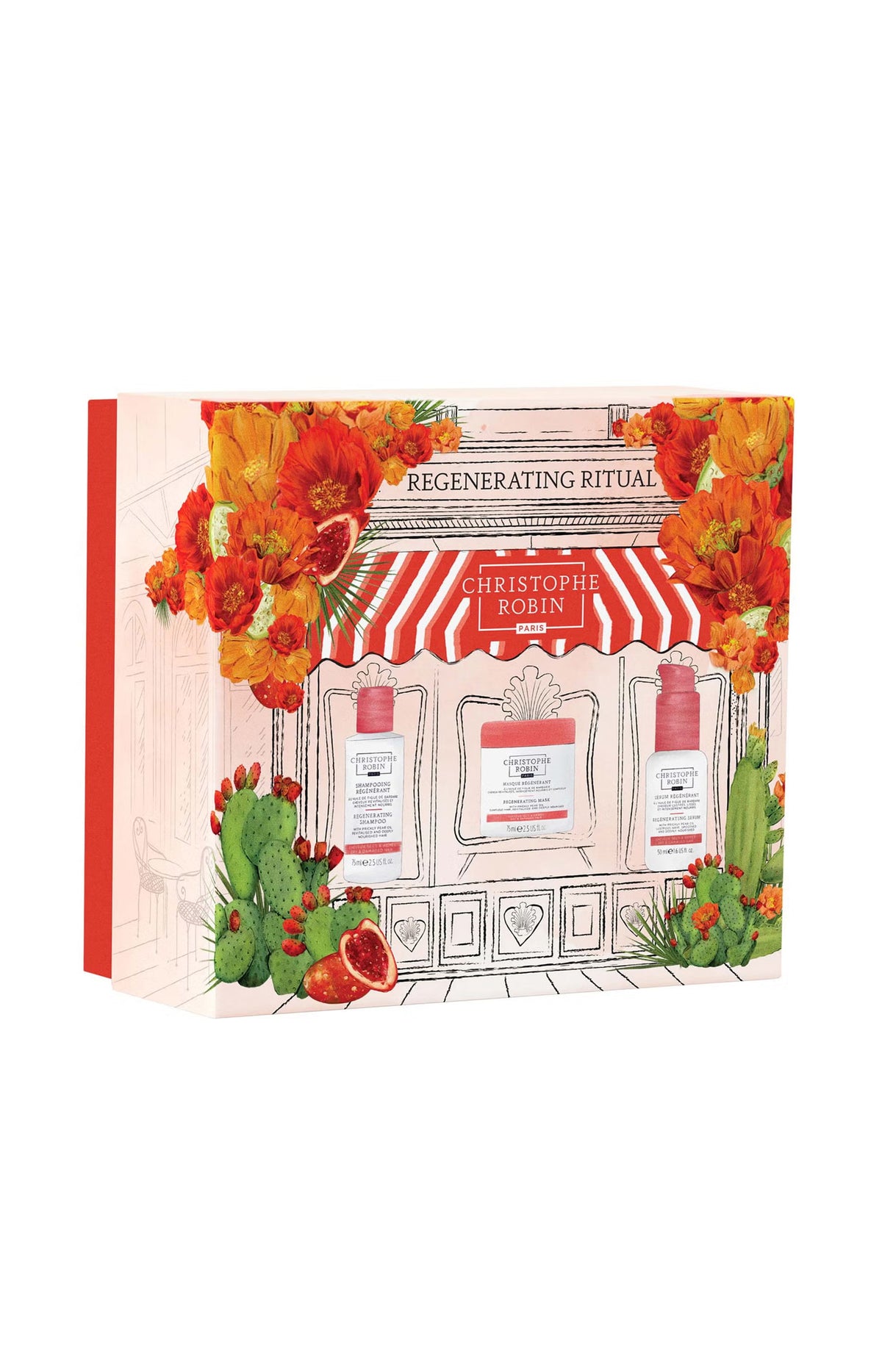 Coffret Le rituel régénérant - Huile de figue de Barbarie - 3 produits