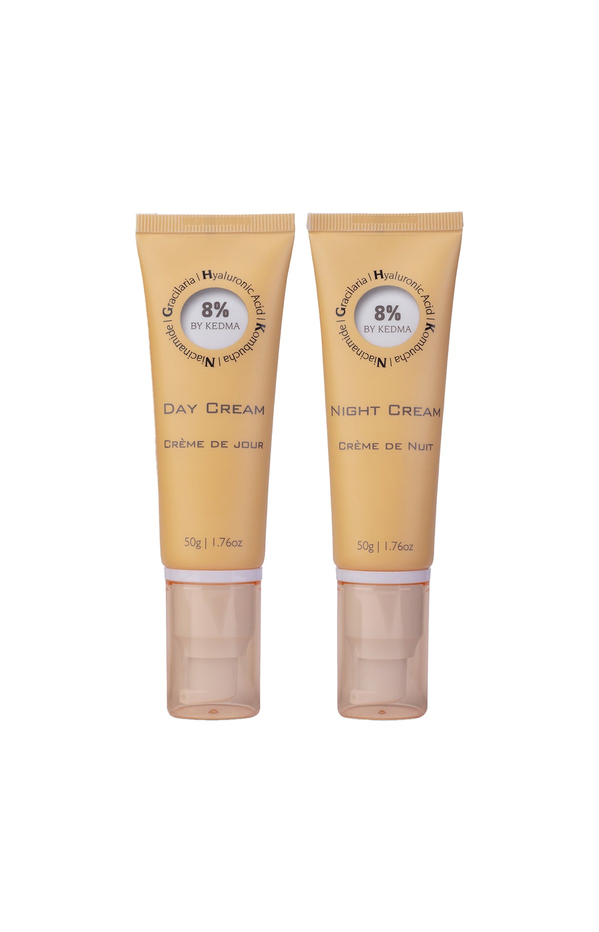Crèmes hydratantes jour & nuit - 2 x 50 ml