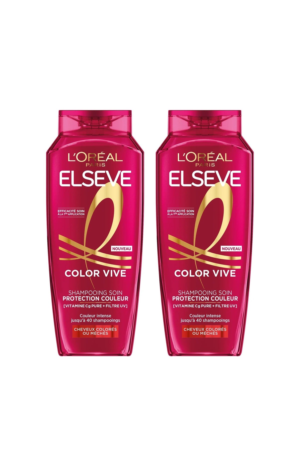 2 shampoings réparateur - Color Vive - 300 ml