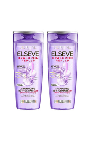 2 shampoings ré-hydratants - Acide hyaluronique - 250 ml