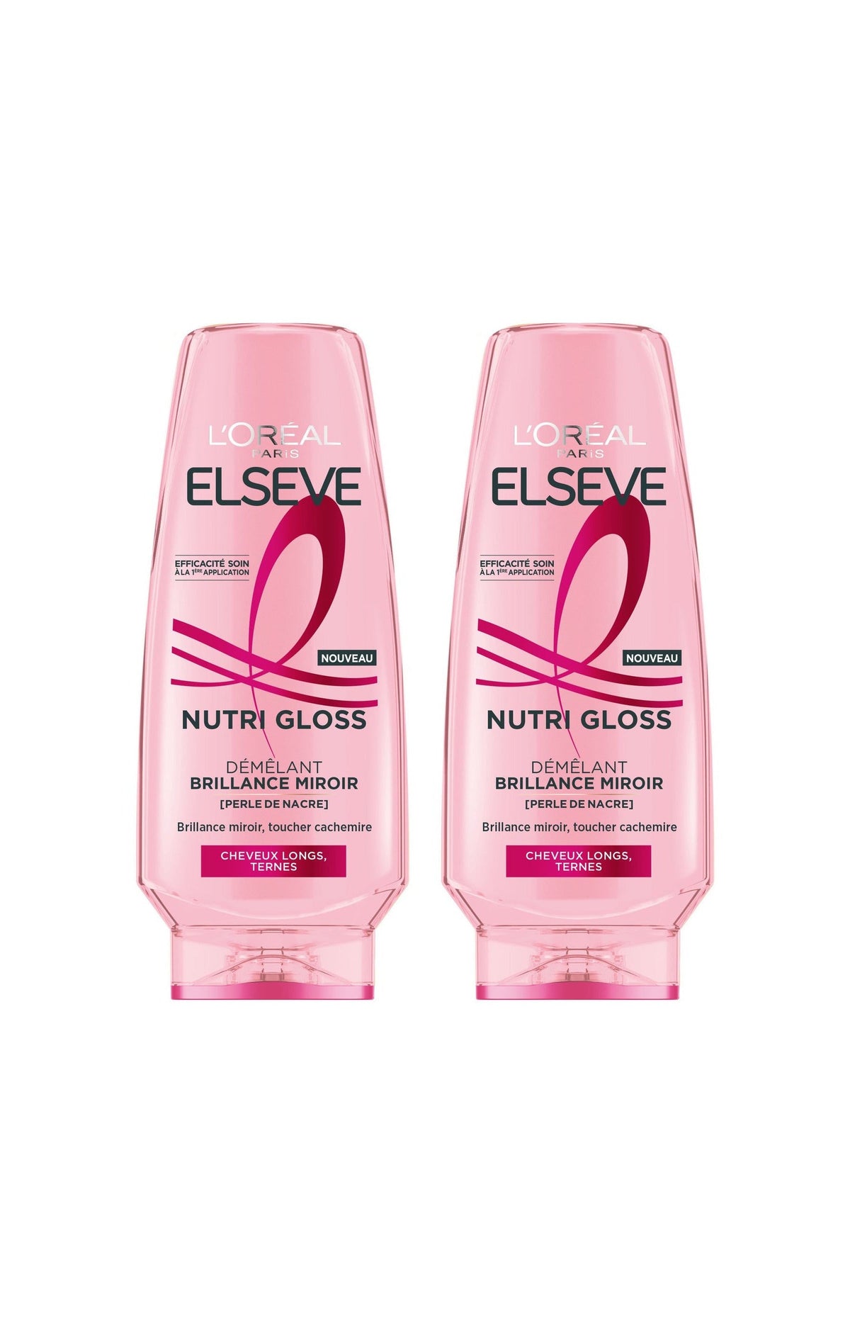 2 après-shampoings - Nutri Gloss Démêlant - 250 ml