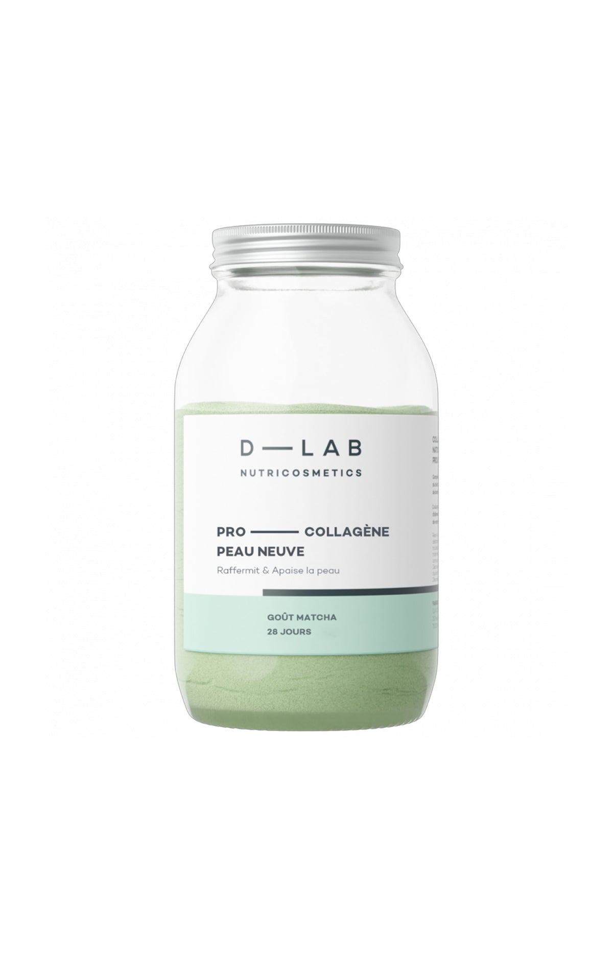 Poudre beauté - Collagène - Matcha - 1 mois