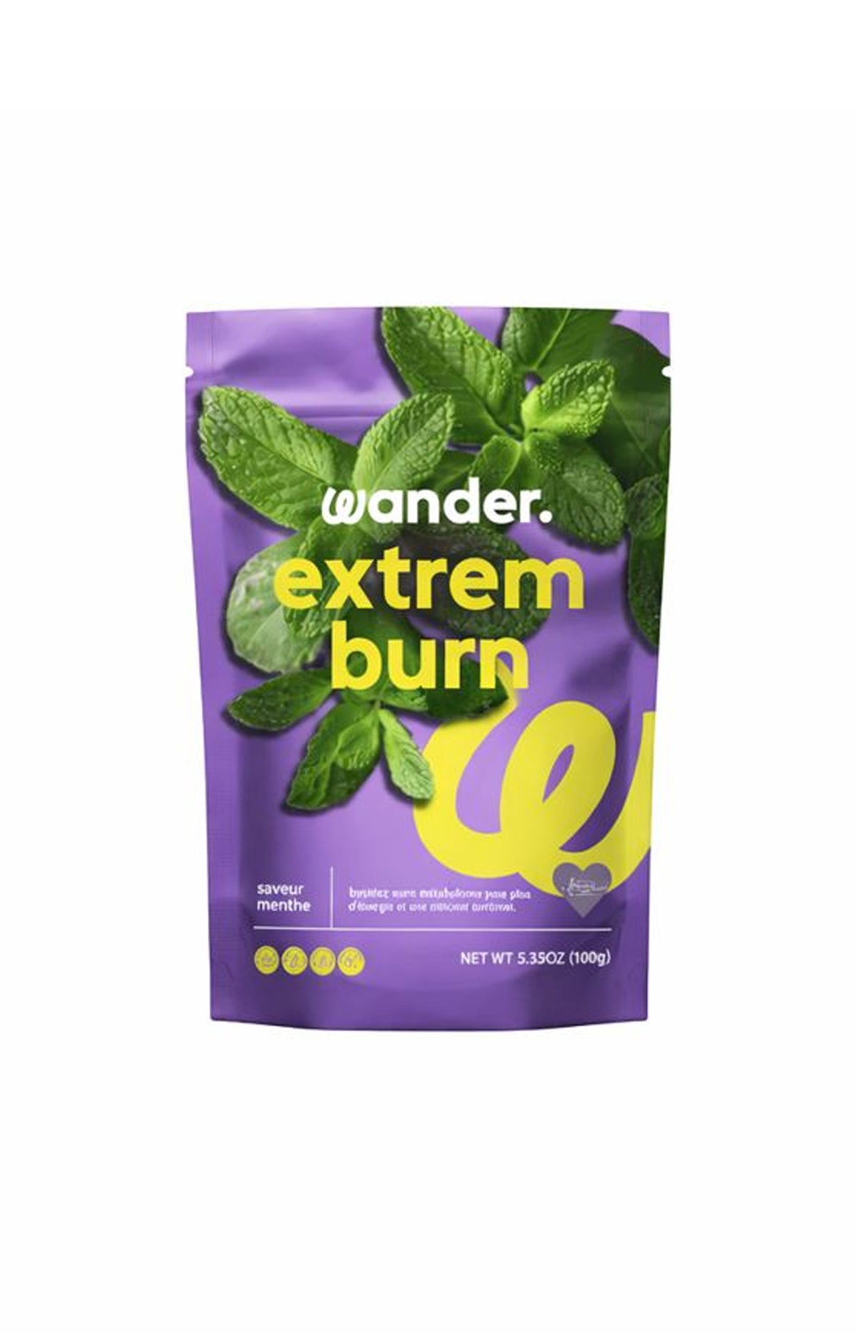 Cure brûle-graisse naturelle - Extrem Burn - Menthe - 100g