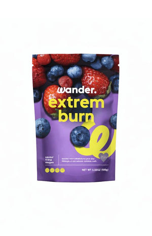Cure brûle-graisse naturelle - Extrem Burn - Fruits rouges - 100g