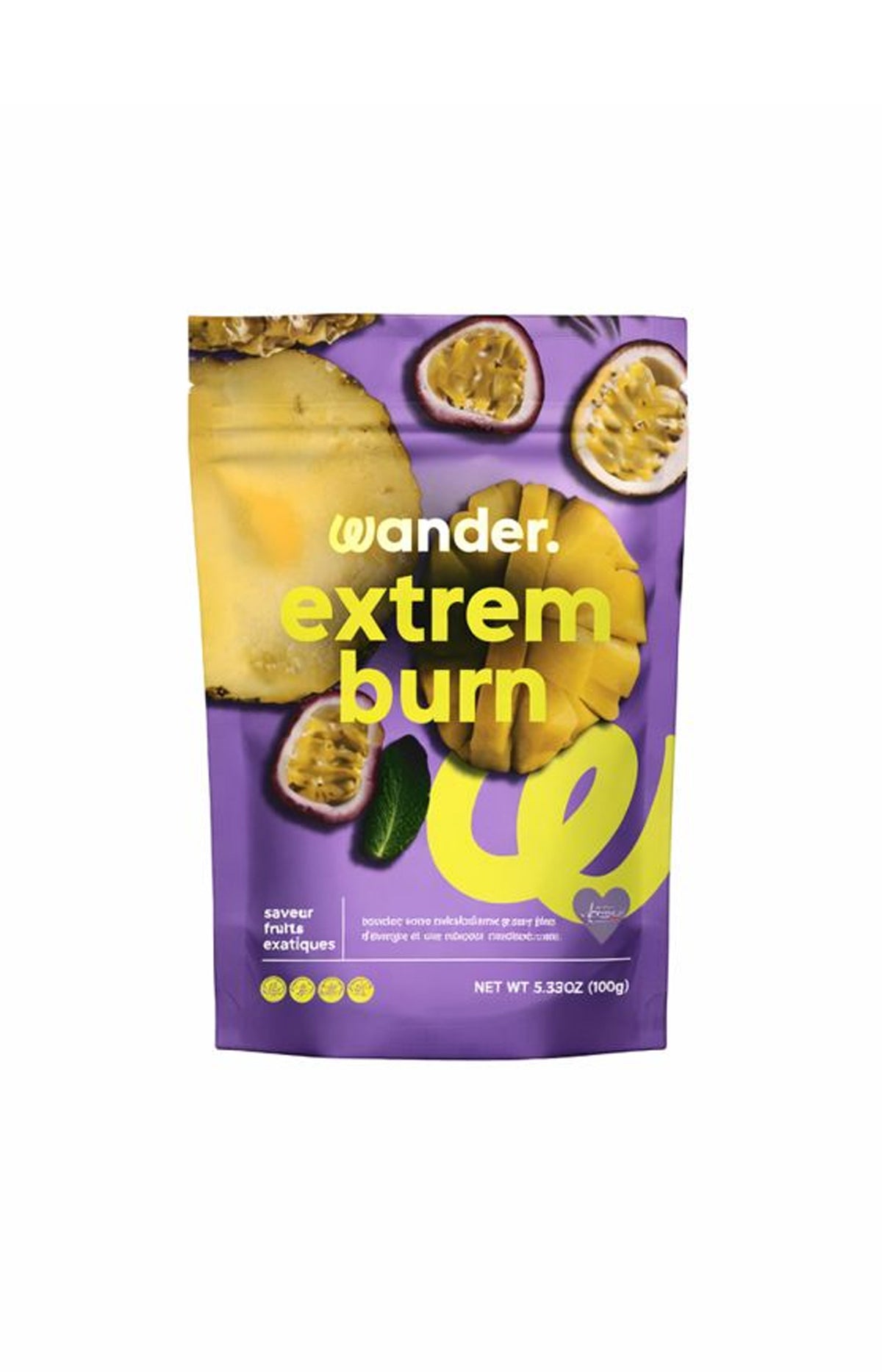 Cure brûle-graisse naturelle - Extrem Burn - Fruits exotiques - 100 g