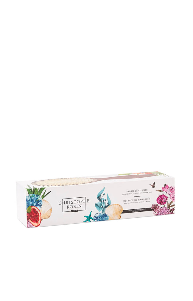 Brosse démêlante - Poils naturels - Tous types de cheveux