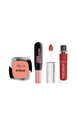 Trio les essentiels - Blush, gloss & mascara