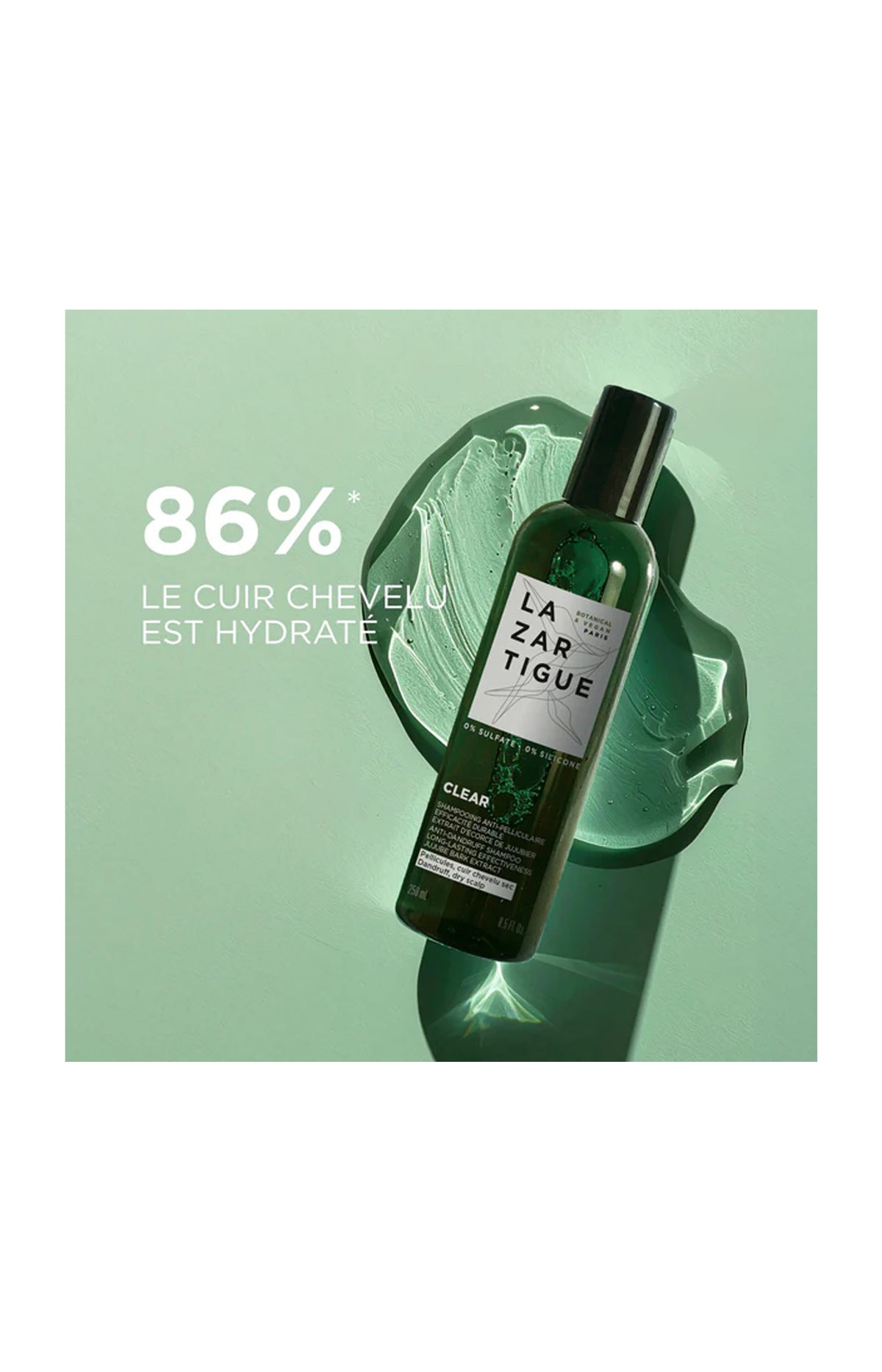 Shampoing anti-pelliculaire - Clear - Cuir chevelu sec - 250 ml