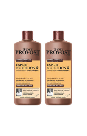 2 shampoings - Karité & Huile de Macadamia - Cheveux très secs & épais - 500 ml