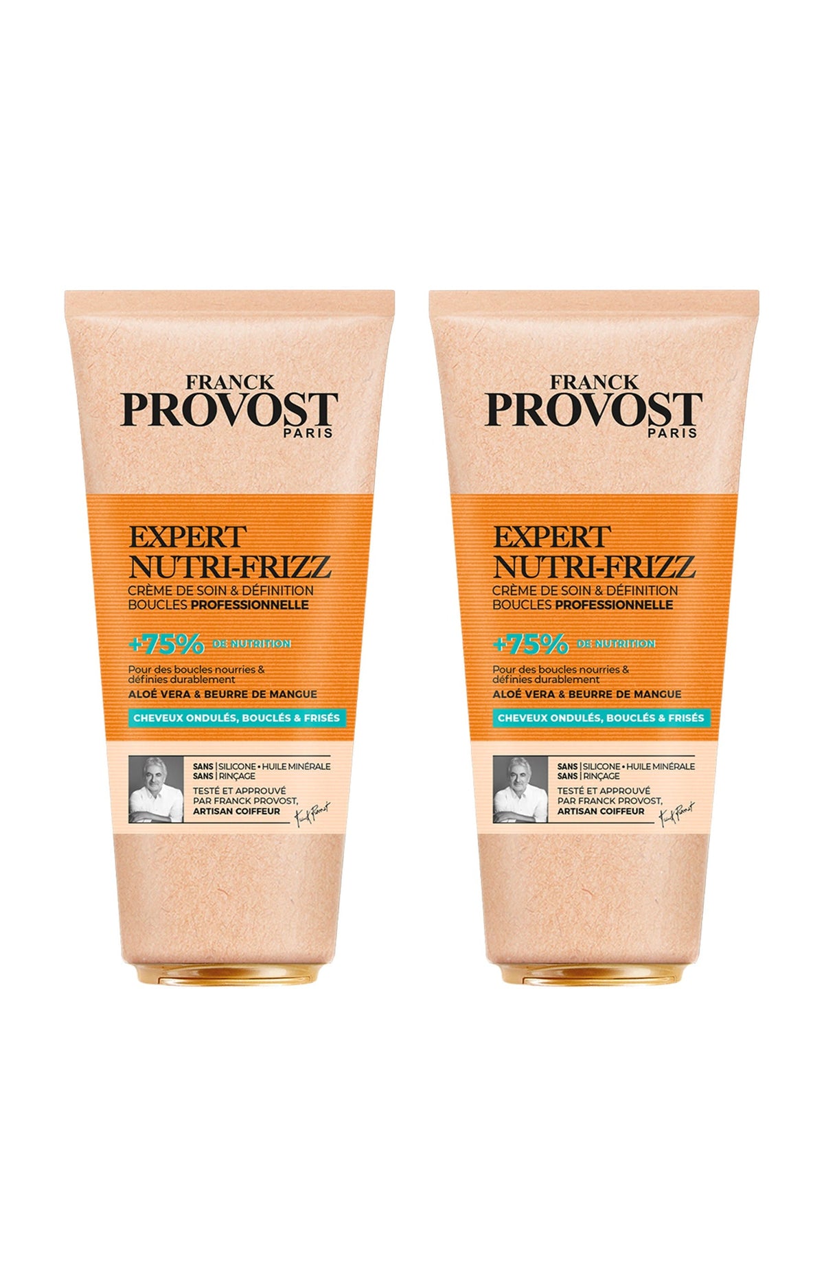 2 crèmes définition boucles - Aloe Vera & beurre de mangue - 200 ml