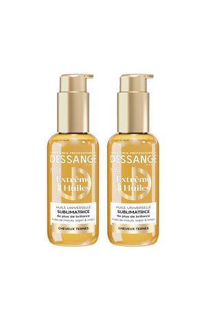 2 huiles sublimatrices - Argan - Cheveux ternes - 110 ml
