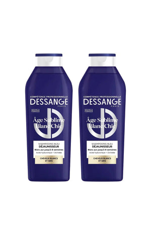 2 shampoings Déjaunisseur pour Cheveux blancs - 280 ml