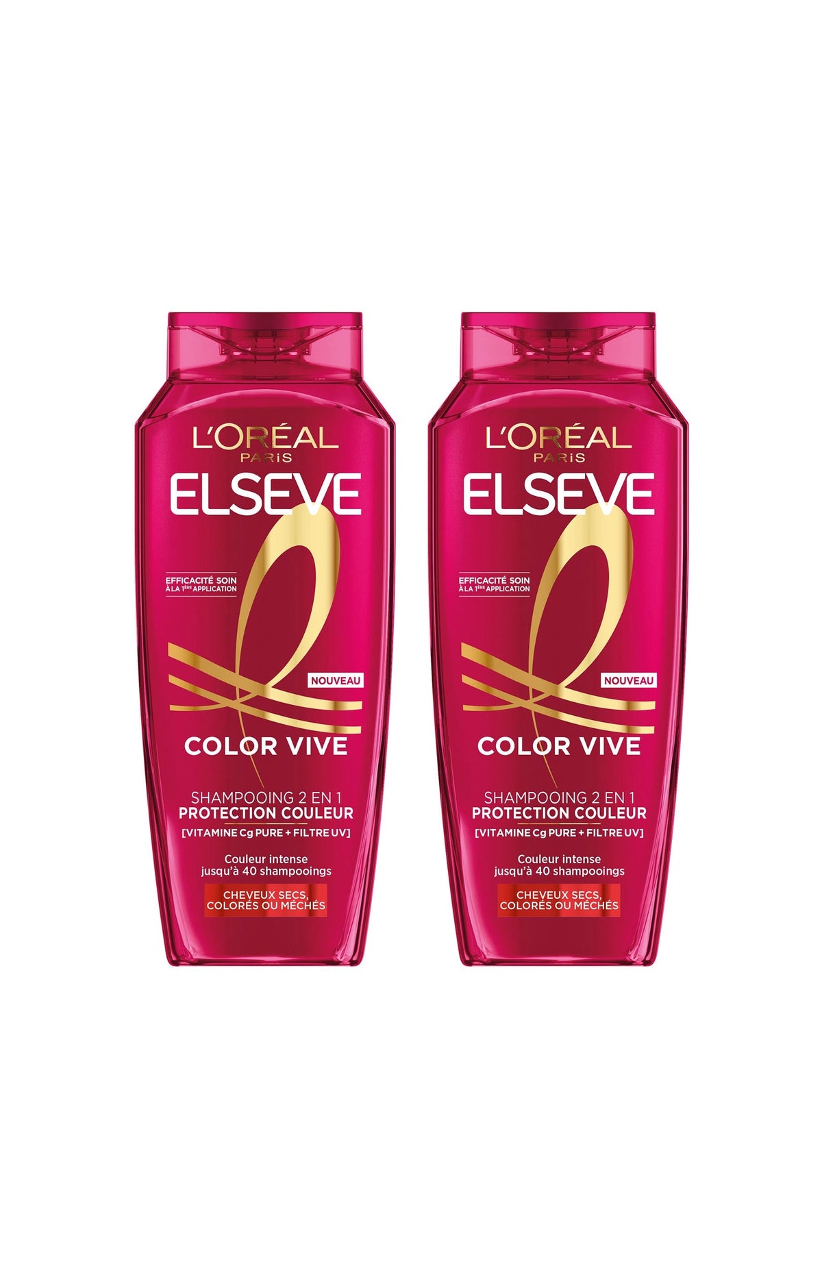 2 shampoings 2-en-1 Color Vive - 250 ml
