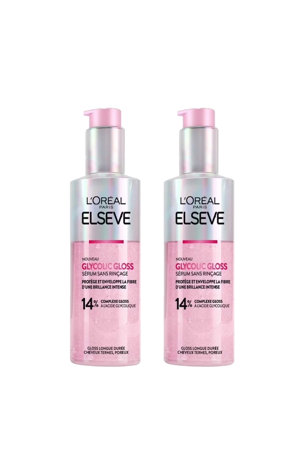 2 sérums sans rinçage - Acide glycolique - 150 ml