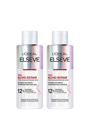 2 pré-shampoings - Acide citrique - Cheveux abimés & sur-sollicités - 200 ml