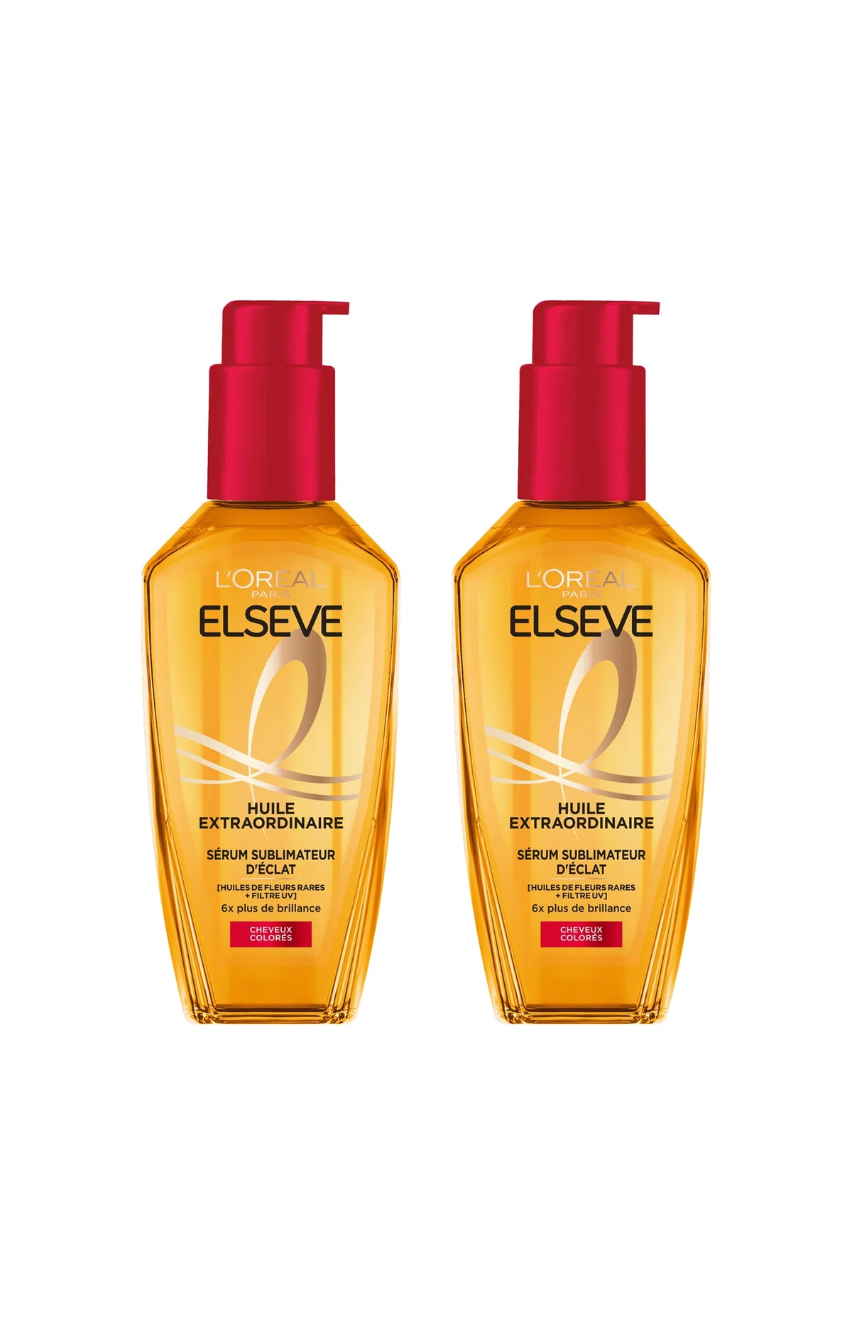 2 huiles sublimatrices - Cheveux colorés - 100 ml